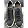 Image 3 : ALDO Men's Black Leather Sneakers Size 9