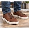 Image 1 : ALDO Tan Leather Sneakers Size 10
