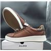 Image 2 : ALDO Tan Leather Sneakers Size 10