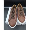 Image 3 : ALDO Tan Leather Sneakers Size 10