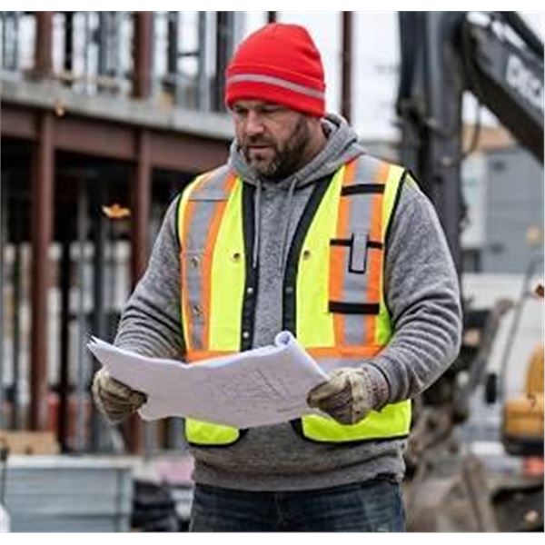 Duratech CSA Z96 Safety Vest 2XL & Beanie Set