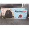 Image 2 : SlumberPod Portable Privacy Pod With Fan, Black/Gray