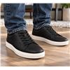 Image 1 : ALDO Black Leather Sneakers Size 11