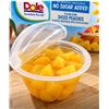 Image 1 : Dole Diced Peaches In Fruit Juice 20-Pack