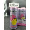Image 3 : Bloom Raspberry Lemon Sparkling Energy 12x355ml