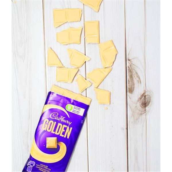 Cadbury Golden Caramelized Chocolate Bar, 21x80g