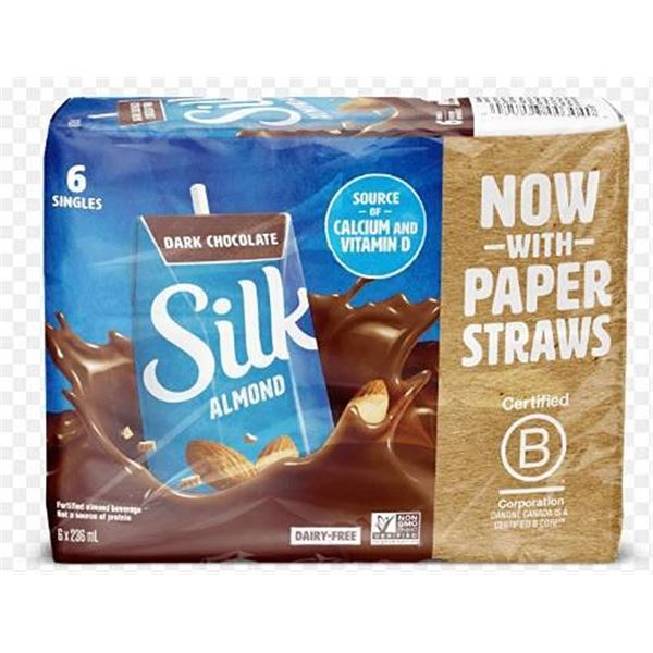 2 Packs Silk Almond Dark Chocolate 6x236mL