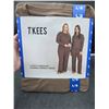 Image 3 : TKEES 2-Piece Lounge Set Brown Size L/G