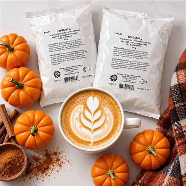 Kingsmill Pumpkin Spice Cappuccino Mix 2x907g