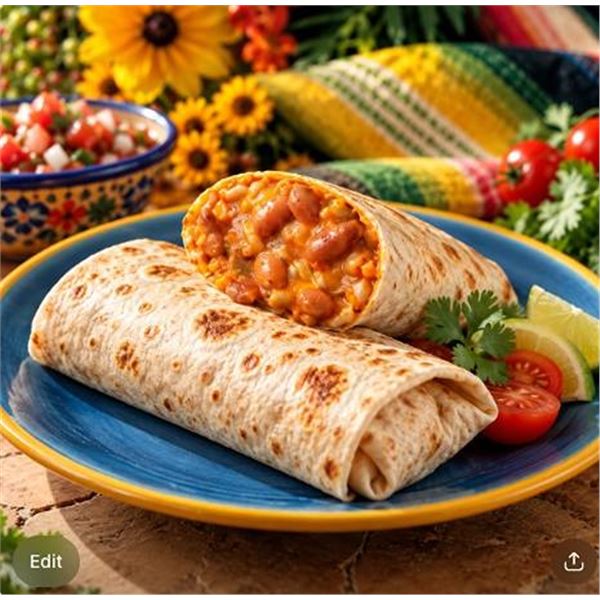 Amy's Burrito Bean & Rice 12X170g