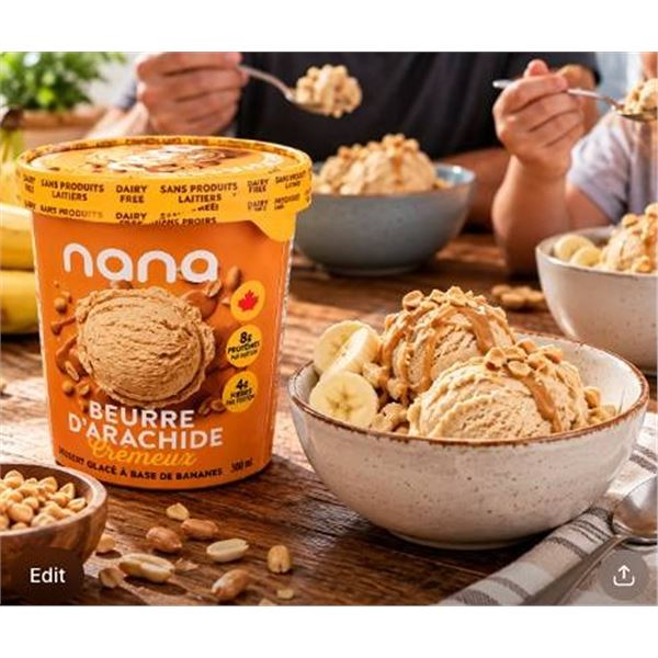 Nana Creamy Peanut Butter Nanatub 8X500ml