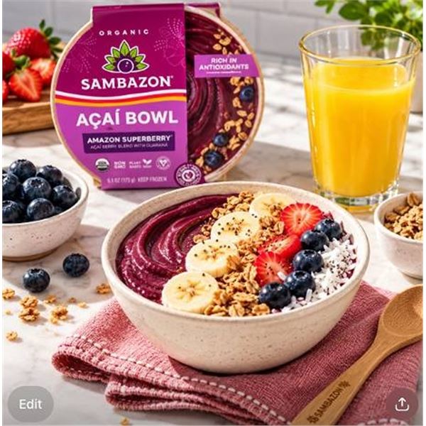 Sambazon Berry Bliss AÃ§aÃ­ Bowl 8x173g
