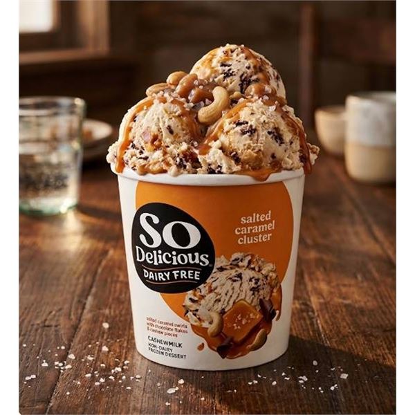 So Delicious Cashew Caramel Frozen Dessert 6x500ml