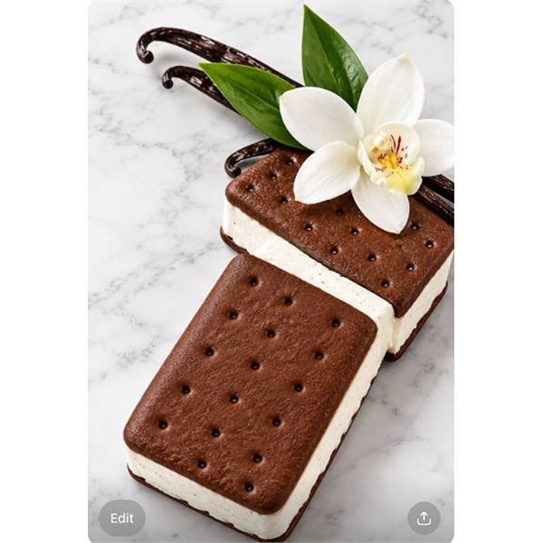 So Delicious Coconut Vanilla 8x68g Pack Sandwiches Case of 6