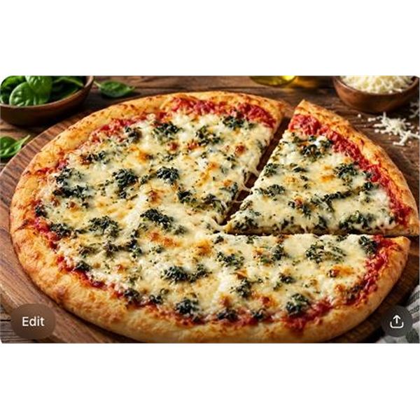Amy's Spinach Pizza 8-Pack Hand-Stretched Crust