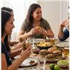 Image 1 : VG Gourmet Mexican 3 Bean Plant-Based Burgers 12x400g