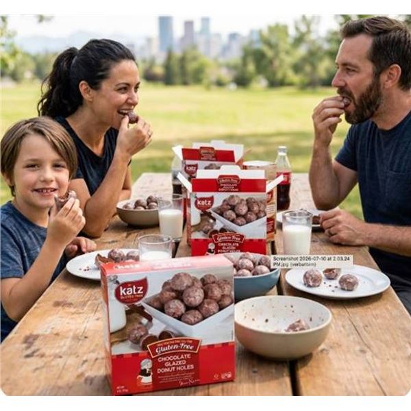 Katz Gluten-Free Chocolate Donut Holes 6-Pack