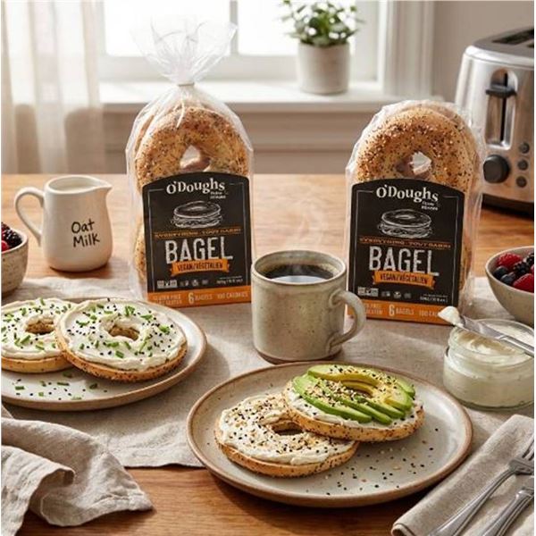O'Doughs Gluten Free Everything Bagels 6x300g