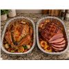 Image 1 : Lot of 2 - Handi-Foil King Roaster with Handles, 2 Pack -17.25x12x2.75"