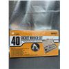 Image 2 : ProGrade 40-Piece Socket Wrench Set, SAE/Metric