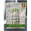 Image 2 : Dove Advanced Care Spray Deodorant 3x107g