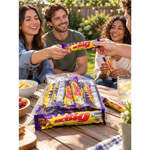 Mr. Big Candy Bars 12 Pack 58g Each