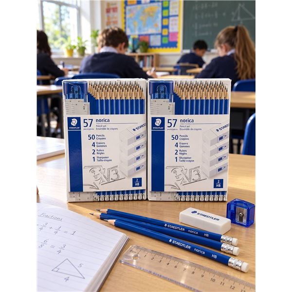 2 Staedtler Norica 57 Pencil Sets (50 Each)