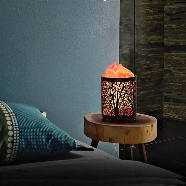 Zanflare Himalayan Salt Lamp LE-008 Metal Basket