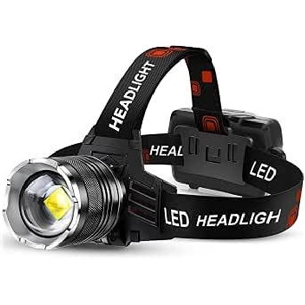 T45 LED Headlamp With USB Charger, Long Shot