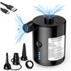 Image 1 : LQ-168 Rechargeable Electric Air Pump