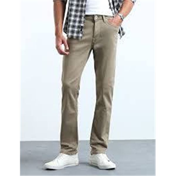 English Laundry 5 Pocket Pant 36x30 Khaki