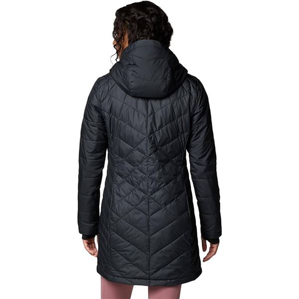 Lole Montreal Black Hooded Quilted Coat Size S/P