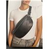 Image 3 : Siriano Black Genuine Leather Sling Bag