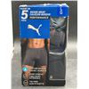 Image 2 : Puma 5-Pack Boxer Briefs Large Mens Black
