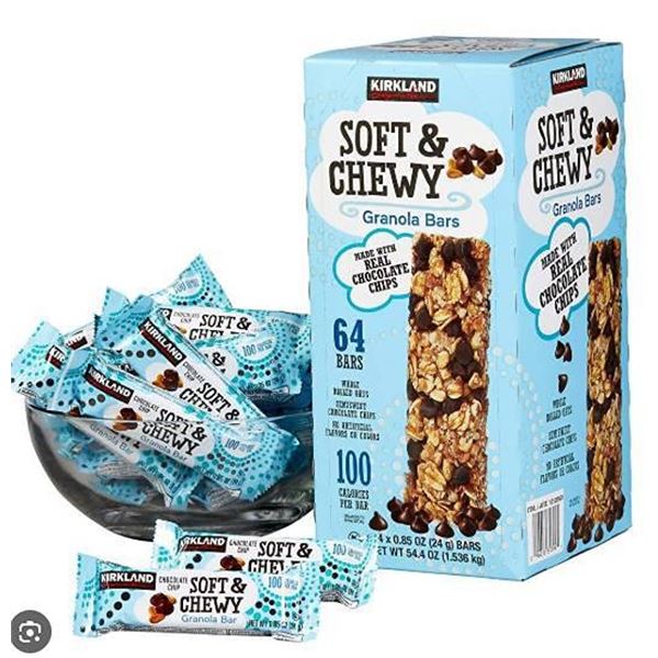 Kirkland Soft & Chewy Granola Bars, 1.54kg