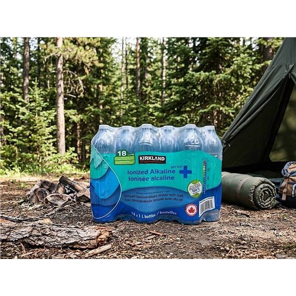 Kirkland Ionized Alkaline Water 18x1L Bottles
