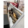 Image 4 : Wooden Tool Tote With Mixed Vintage Tools