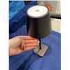 Image 4 : ETL LED Rechargeable Table Lamp Black