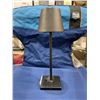 Image 7 : ETL LED Rechargeable Table Lamp Black