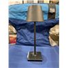 Image 8 : ETL LED Rechargeable Table Lamp Black