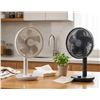 Image 1 : LUMENA Table Fans Black and White Set of Two