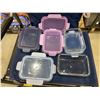 Image 2 : Ello Glass Food Storage Containers Set Of 6