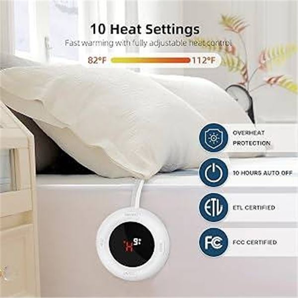 Gotcozy Heated Mattress Pad Full Size