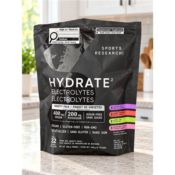 SR Hydrate Electrolytes Drink Mix Variety Pack