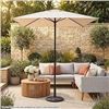 Image 1 : Outdoor Patio Umbrella 132x14x14 cm