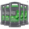 Image 1 : Dove Men+Care 72H 5-Pack Antiperspirant 76g Each