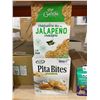 Image 2 : RW Garcia JalapeÃ±o Crackers & Pita Bites Lot