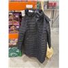 Image 2 : Nutexrol Black Puffer Jacket with Faux Fur Hood