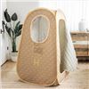 Image 1 : Portable Quilted Sauna Tent With Carry Bag 58" x 34"