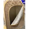 Image 4 : Portable Quilted Sauna Tent With Carry Bag 58" x 34"